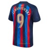 Maglia ufficiale Barcellona Lewandowski 9 Casa 2022-23 per Uomo